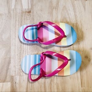 Rainbow Flip flops